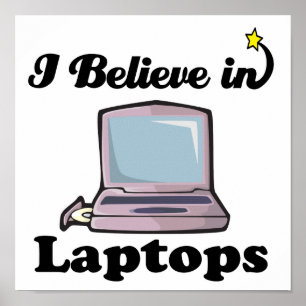 Póster creo en las laptops
