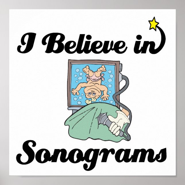 Póster creo en los sonogramas (Frente)