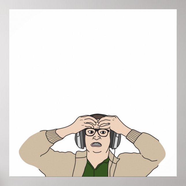 Póster Creo Que Deberías Irte (Frente)