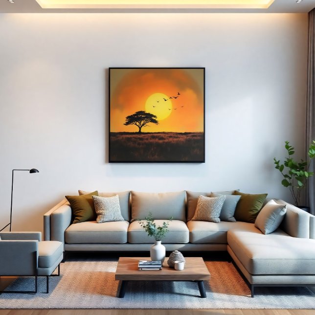 Póster Crepúsculo Africano (Subido por el creador)