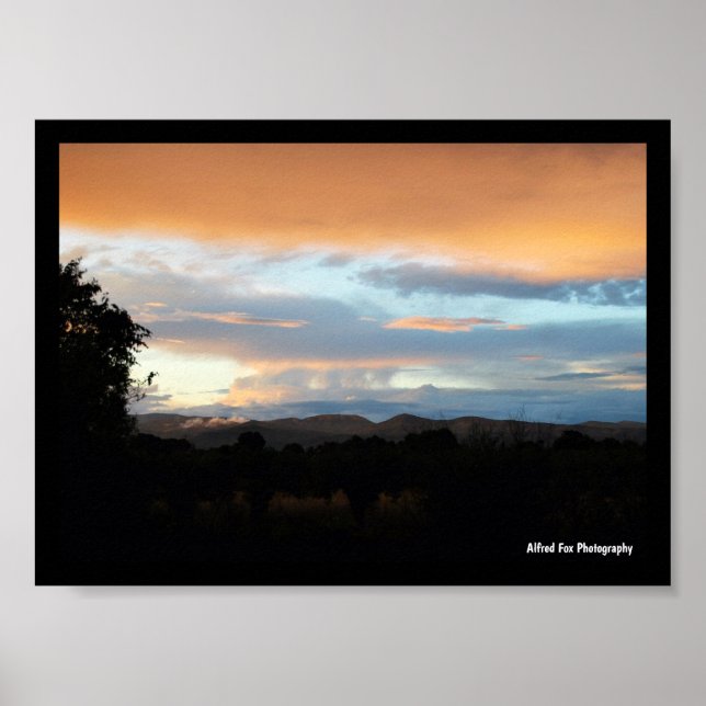 Póster Crepúsculo de Algodón de Azúcar (Frente)