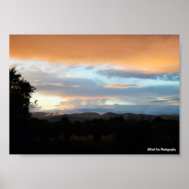 Póster Crepúsculo de Algodón de Azúcar (Frente)