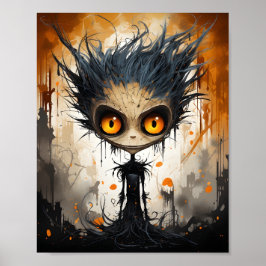 Póster Crepúsculo Personalizado Fantasy Halloween Monster