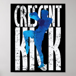 Póster Crescent Kick Kickboxing 