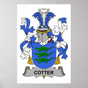 Póster Crest de familia Cotter