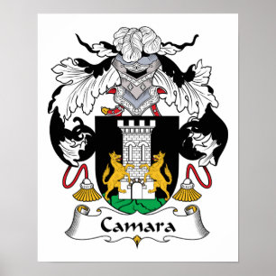 Póster Crest familiar de Camara