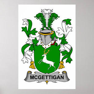 Póster Crest familiar de McGettigan