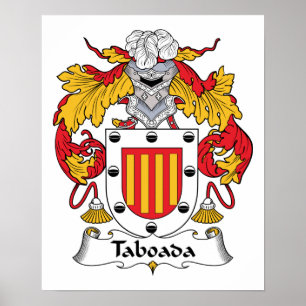 Póster Crest familiar de Taboada