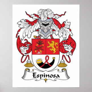 Póster Crest familiar Espinosa