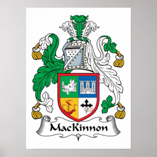 Póster Crest familiar MacKinnon