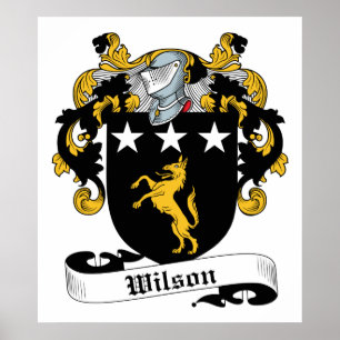 Póster Crest familiar Wilson