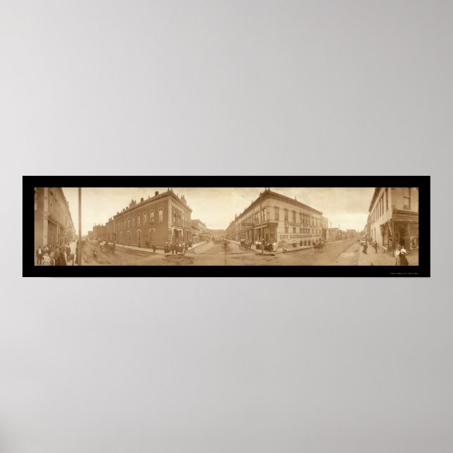 Póster Creston, Iowa Photo 1908 (Frente)