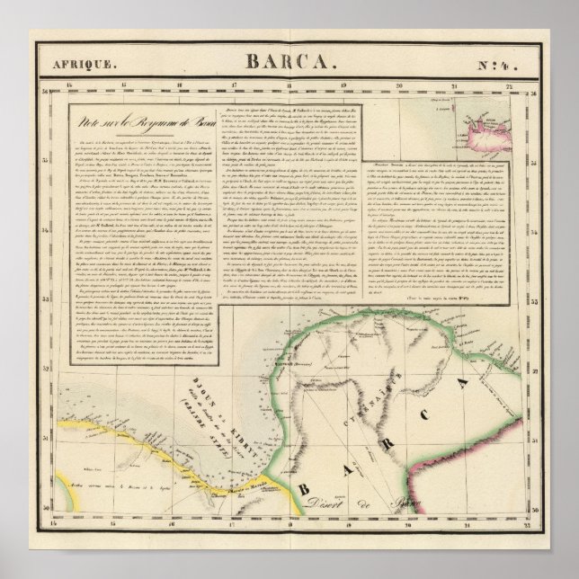 Póster Creta, Grecia, Libia 4 (Frente)