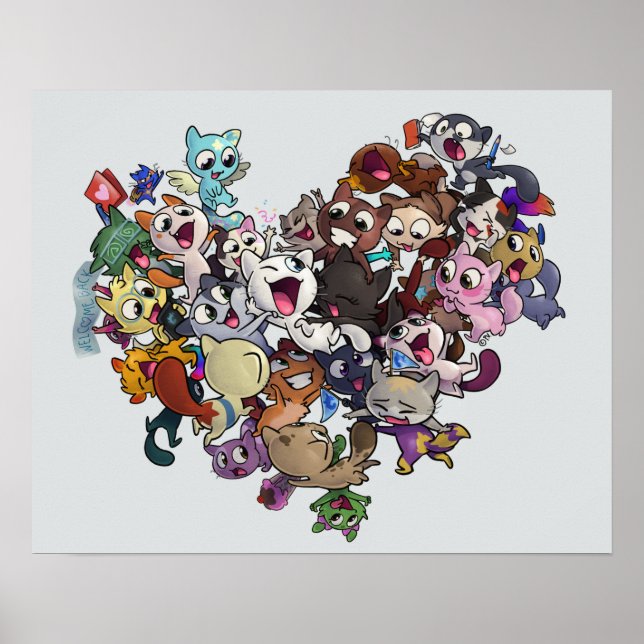 Póster Créu Cat Fans Poster (Frente)