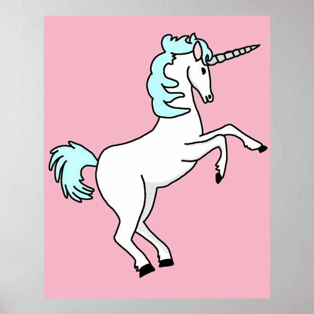 Póster Cría de unicornio (Frente)
