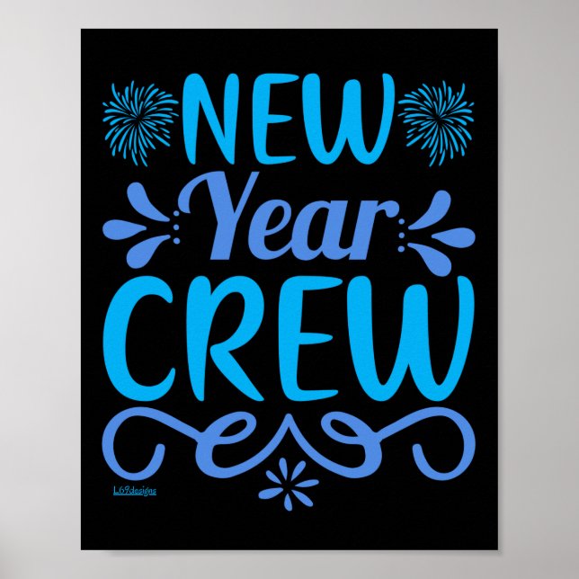 PÓSTER CRIADA DE AÑO NUEVO (Frente)