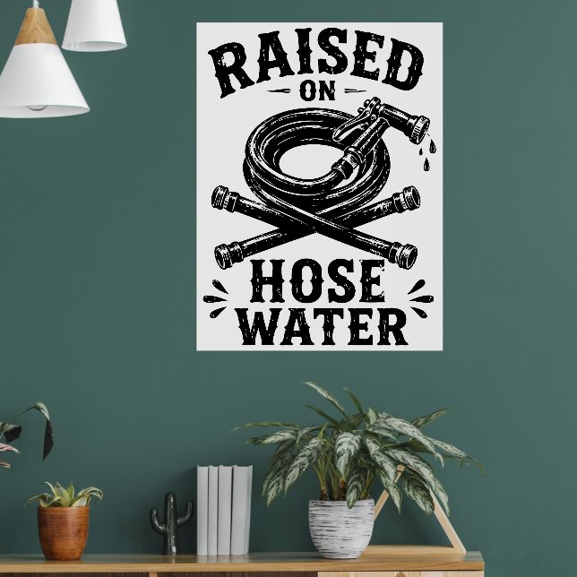 Póster Criado con agua de manguera (Salón 1)