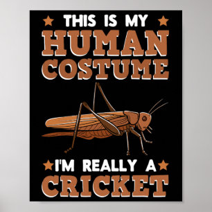 Póster Criador de Grillos Entusiasta de Insectos Entomólo
