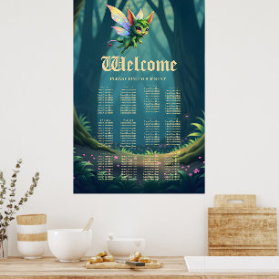 Póster Criatura de Hada Encantada – Duende del Bosque Mág