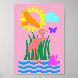 Póster Criaturas de Everglade