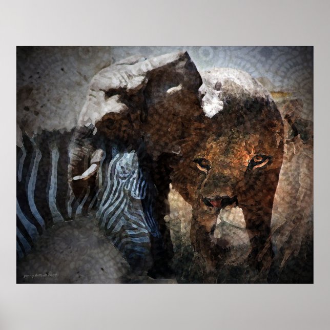 Póster Criaturas del salvaje II (Frente)