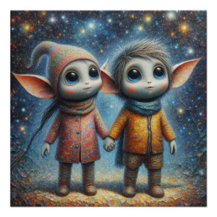 Póster Criaturas extrañas