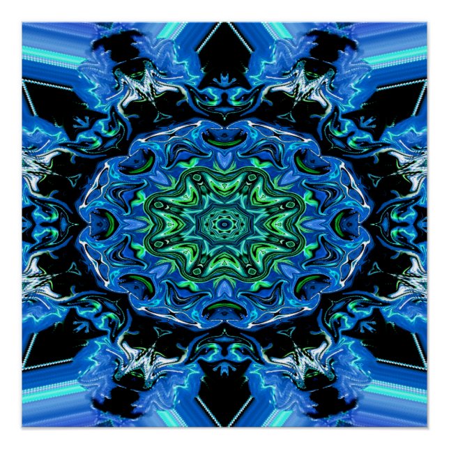 Póster Criaturas felices de noche...... (Anverso)