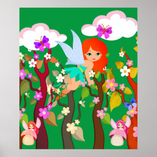 Póster criaturas forestales