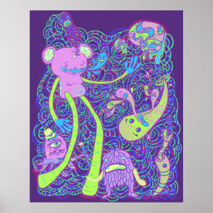 Póster Criaturas que juran