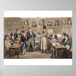 Póster Cribb's Parlour: Tom introducing Jerry and Logic t