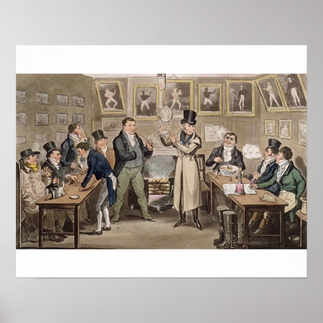 Póster Cribb's Parlour: Tom introducing Jerry and Logic t (Frente)