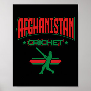 Póster Cricket Afganistán 1