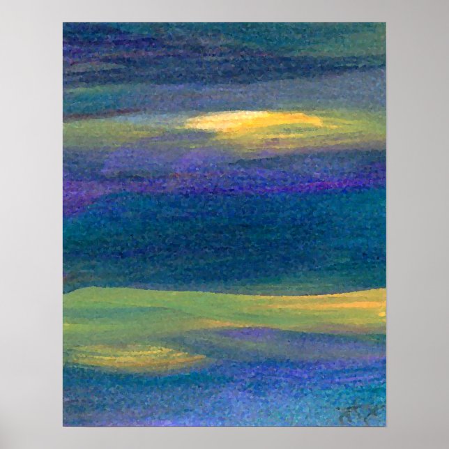 Póster Cricket Diane Ocean Poster - Esencia oceánica (Frente)