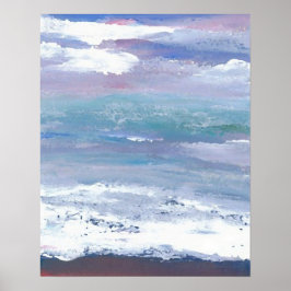 Póster Cricket Diane Ocean Poster - Sea Moonscape