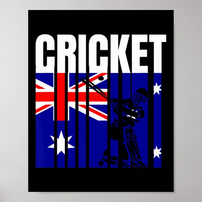 Póster Cricket Player 6  (Frente)