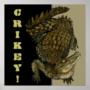 Póster ¡Crikey cocodrilo!