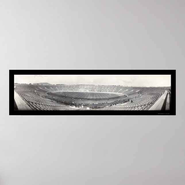 Póster Crimen en el yale Bowl Photo 1914 (Frente)