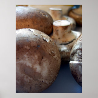 Póster Crimini mushrooms