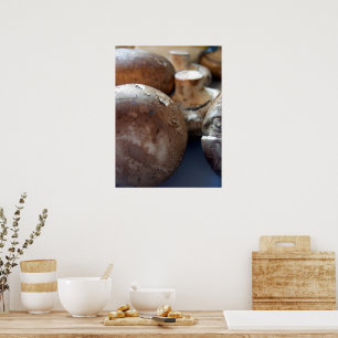 Póster Crimini mushrooms