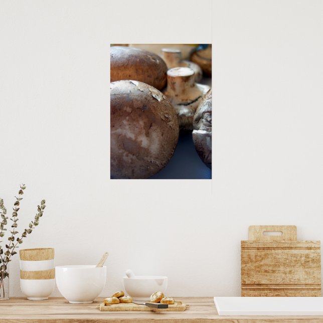 Póster Crimini mushrooms (Cocina)