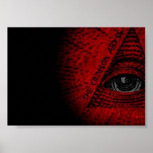 Póster Crimson Abyss Poster ArtWork