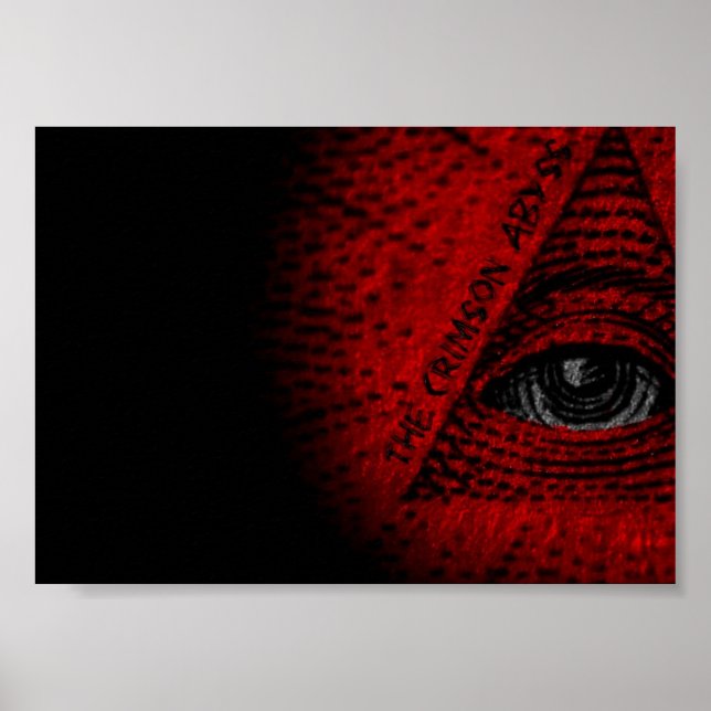 Póster Crimson Abyss Poster ArtWork (Frente)