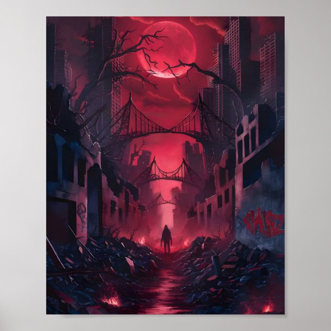 Póster Crimson Apocalypse (Frente)