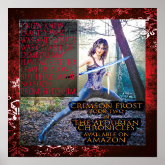 Póster Crimson Frost Poster Semi-Gloss