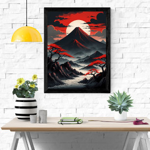 Póster Crimson Horizon