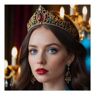 Póster Crimson Jewel Majesty