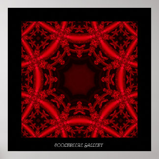 PÓSTER CRIMSON LACE