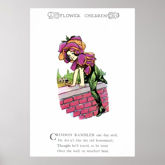 Póster Crimson Rambler (Frente)