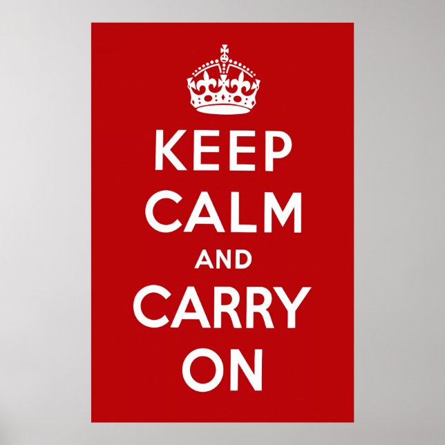 Póster Crimson Red (Frente)