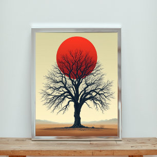 Póster Crimson Solitude